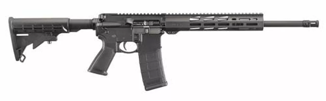 Ruger AR-556 Free Float Handguard 223/5.56mm, 16″ Barrel, 11″ M-Lok Rail, 30rd