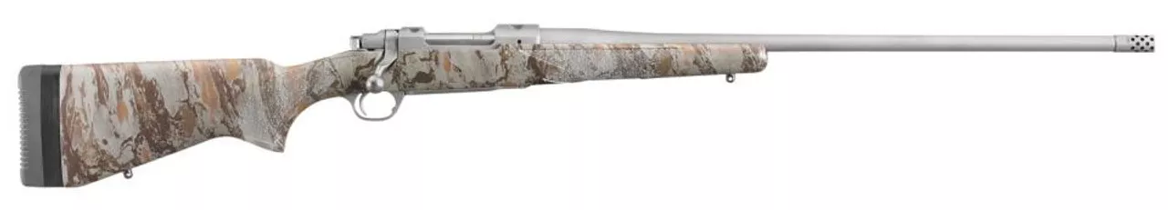Ruger Hawkeye FTW Hunter 6.5 Creedmoor 24″ Barrel SS/Natgear Camo