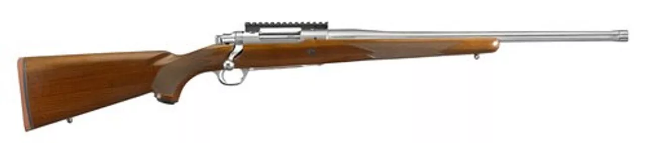 Ruger Hawkeye Hunter .308 Win, 20″ Barrel, American Walnut, Satin Stainless, 4rd