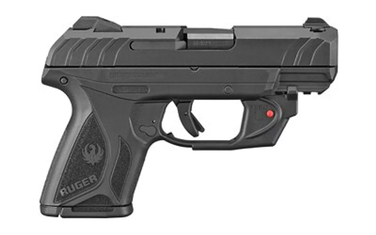 Ruger Security-9 9mm, 3.42″ Barrel, Viridian Laser, 10rd