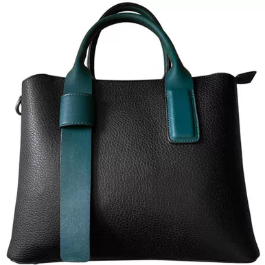 Rugged Rare Brooklyn Concealed Carry Purse Black 12.2 x 9.45 x 5 Inches