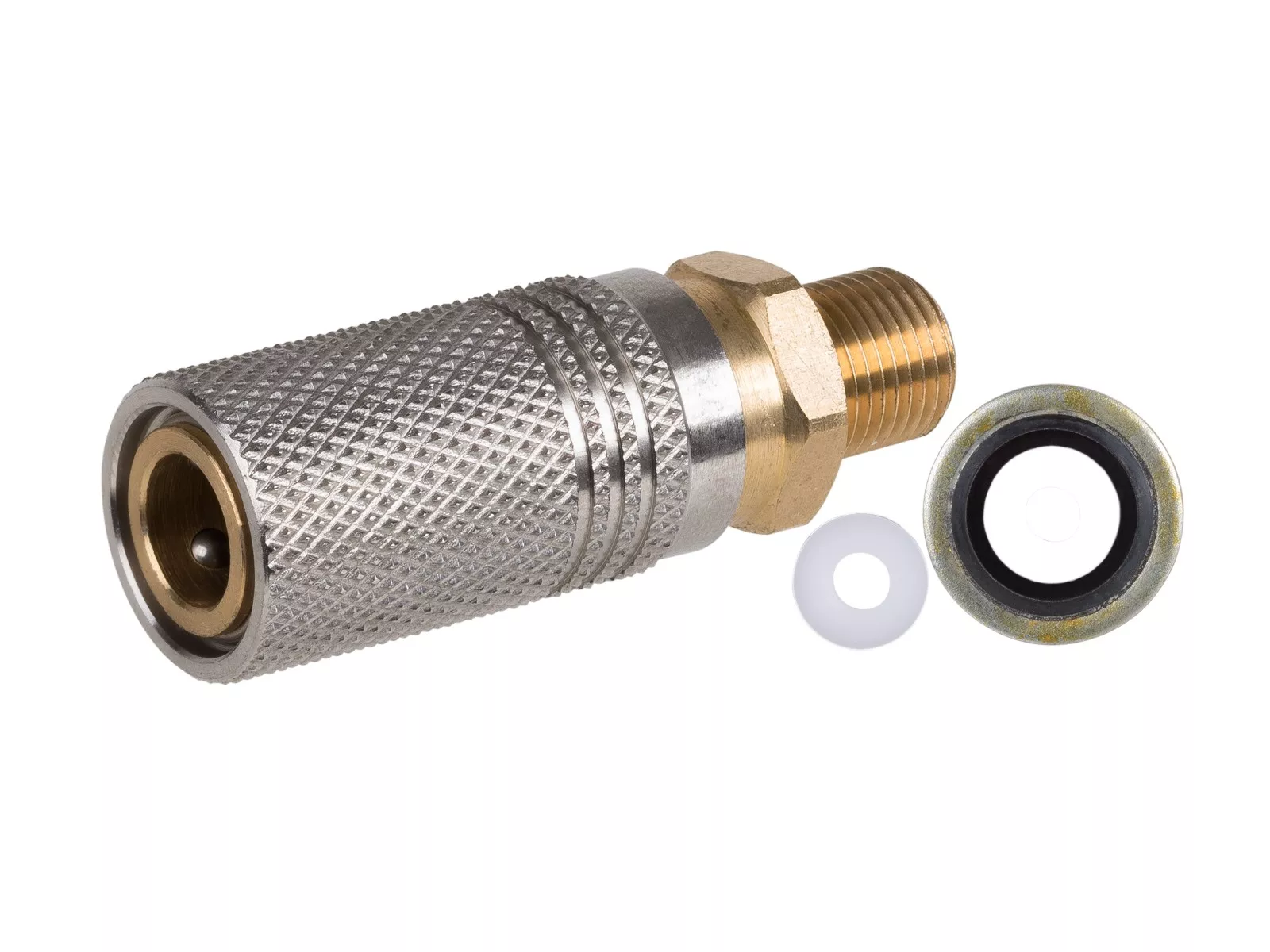 Saber Tactical Extended Female Quick Disconnect, 1/8″ BSPP male threads