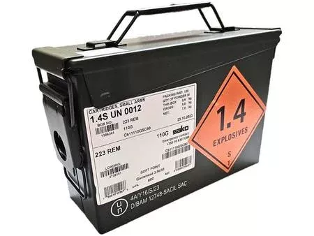 Sako 223 Gamehead 55gr Soft Point 600 Rounds