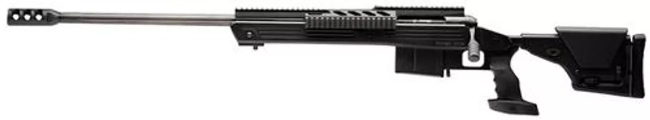 Savage 110BA Law Enforcement LH 300 Win Magnum 26″ Barrel, Black Alum Stock Black, 6rd