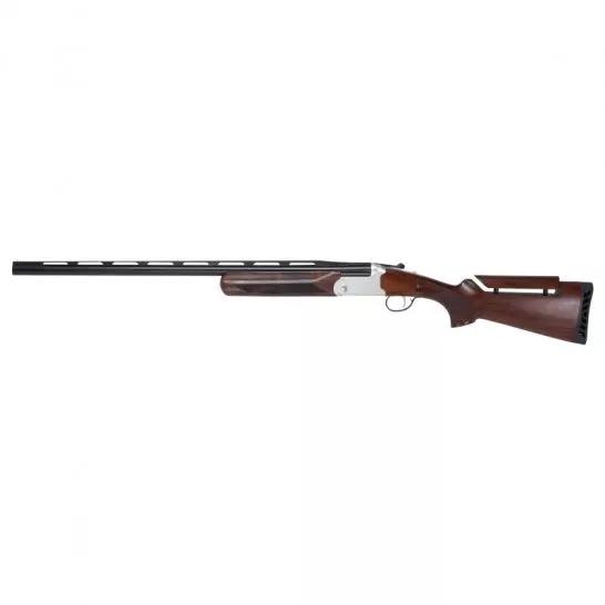Savage Arms 555 Trap Compact 26″ 12 Gauge Shotgun 3″ Break Open, Oil Brown – 23224
