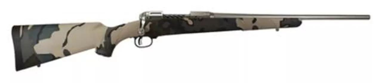Savage Model 16 Lightweight Hunter .223 Rem 20″ SS Barrel KUIU VIAS Camo 4rd