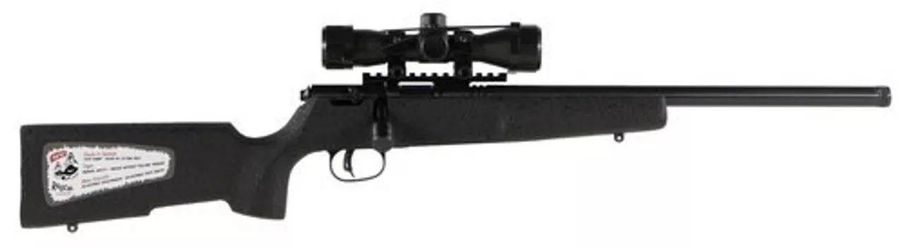 Savage Rascal Target XP 22LR, Scope/Bipod
