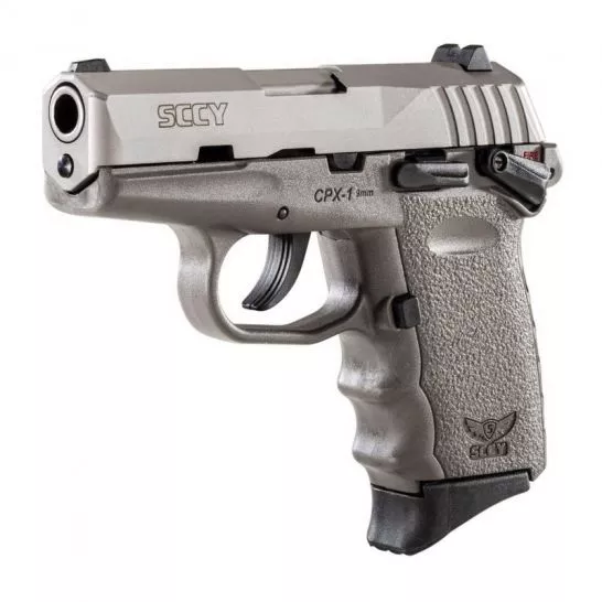 SCCY CPX-1 9mm Pistol, Sniper Gray – CPX1TTSG