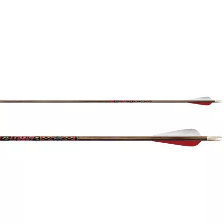 Set of 12 Easton New XX75 Legacy aluminum arrows with 5-inch vanes