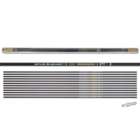 Set of 12 Skylon Preminens ID3.2 Carbon Shafts
