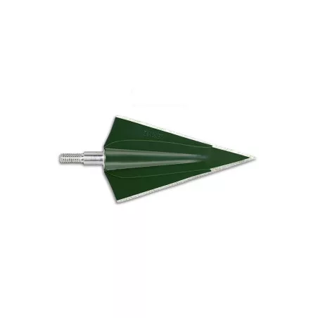 Set of 3 Zwickey Delta fixed-blade broadheads