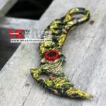 Shattered Earth Camo Karambit Folding Knife – GOL-X68A – Weapons Galore