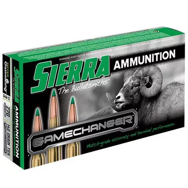 Sierra GameChanger .270 Winchester Ammo 140 Grain 20 Count