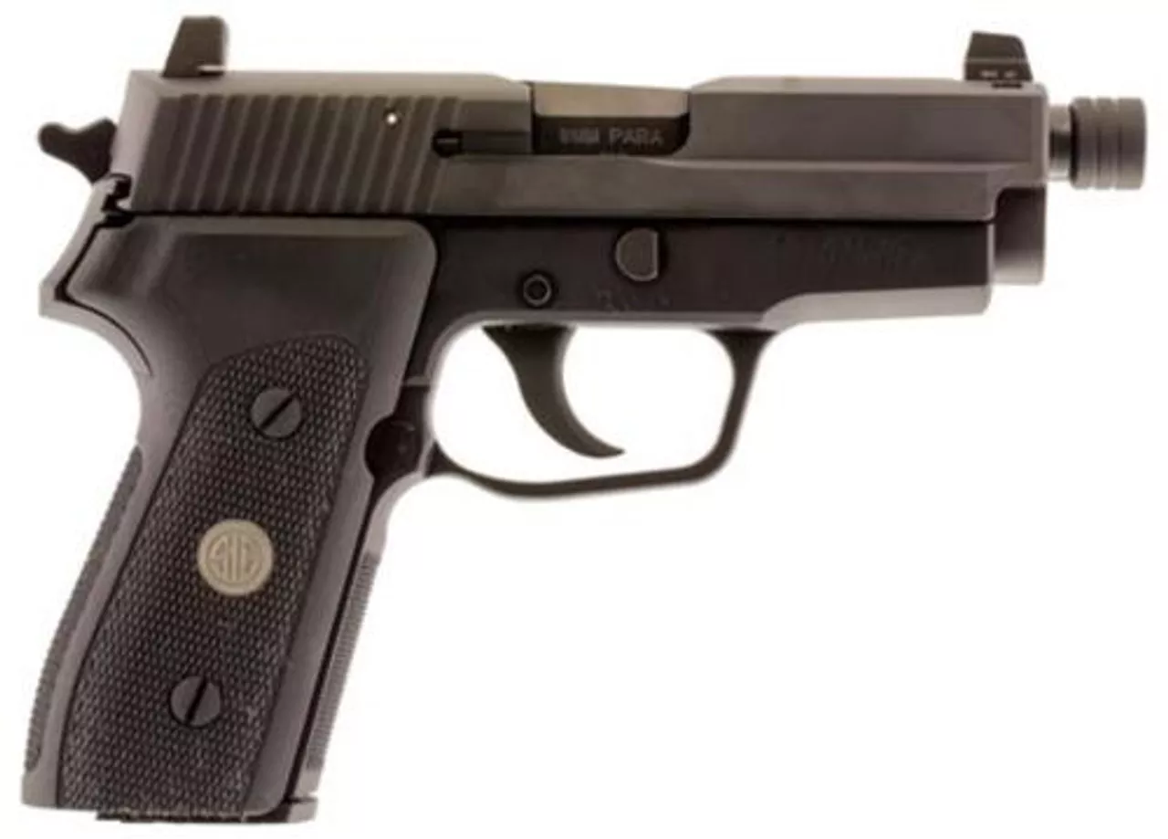 Sig P225 A1 Classic Single/Double 9mm, 3.6″,, rd, G10 Grip Black, 8 rd