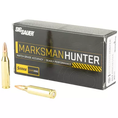 Sig Sauer 243 Winchester Ammo 85 Grain Sierra GameKing Box of 20