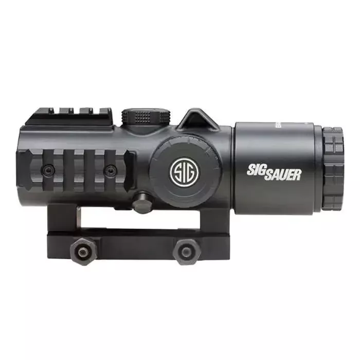 SIG SAUER ELECTRO-OPTICS SOB33102 BRAVO33X 24MM OBJ ILLUMINATED HORSESHOE DOT 300 BLK BLACK CR2032 (1)