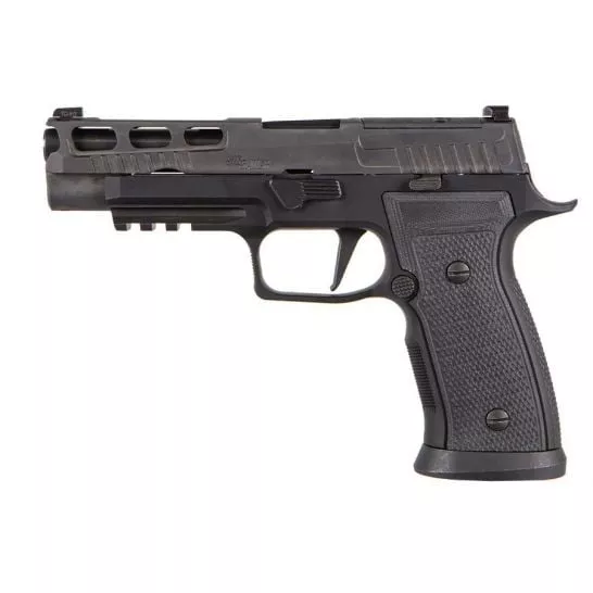 SIG Sauer P320 AXG Pro Optics Ready 9mm Pistol, Black – 320AXGF-9-BXR3-PRO-R2