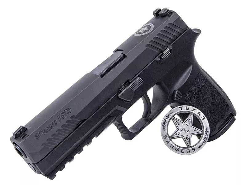 Sig Sauer P320 Texas Ranger Full Size, 9mm, Nitron, SigLite Night Sights
