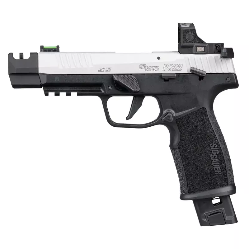 Sig Sauer P322 Competition w/Optic Compact 22 LR 20+1 25+1 4″ Black Threaded Barrel 322CTCOMPRS