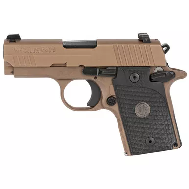 Sig Sauer P938 Emperor Scorpion 9mm Luger Pistol 3" Barrel 7+1 Round FDE