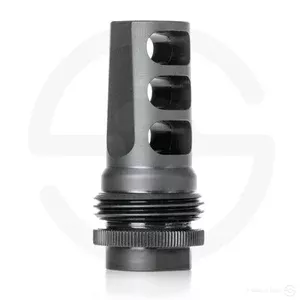 SilencerCo ASR 458 Caliber Muzzle Brake 5/8″-24 tpi Black Steel