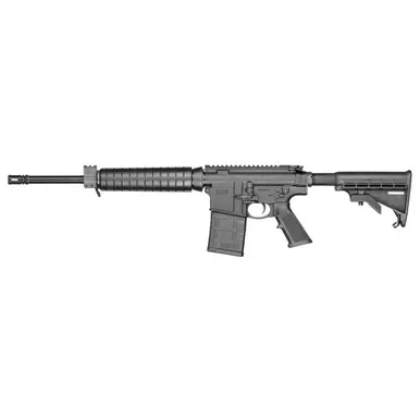 Smith & Wesson M&P 10 Semi Automatic Rifle 308 Winchester 16" Black Threaded Barrel Black Frame Black Collapsible Stock