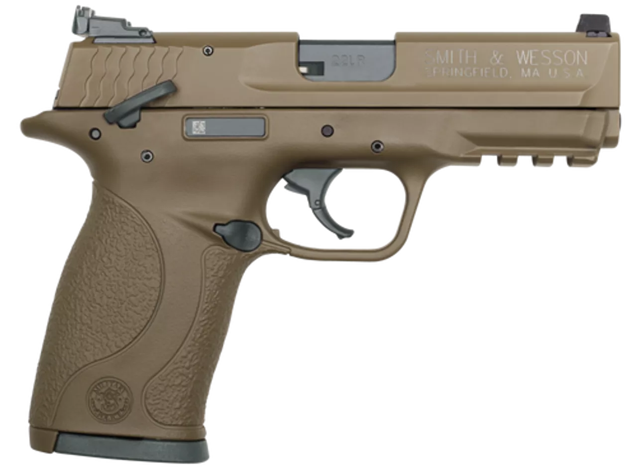 Smith & Wesson M&P 22 Compact 22 LR, 3.6″, 10rd, Flat Dark Earth