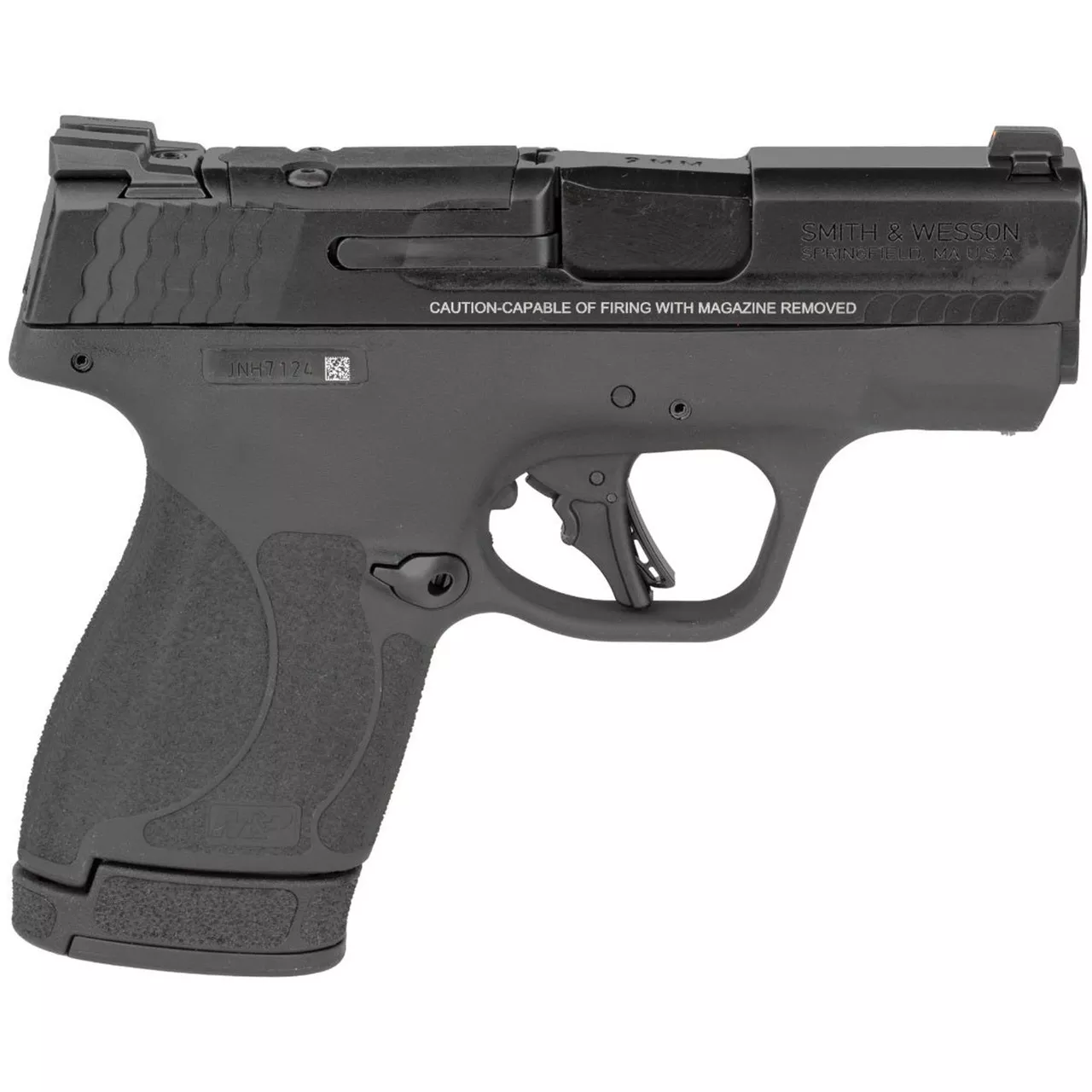 Smith & Wesson M&P9 Shield Plus Micro Compact 9mm, 3.1″ Barrel, Armornite Finish, Black, Tritium Night Sights, Optics Ready, 13536, 10rd