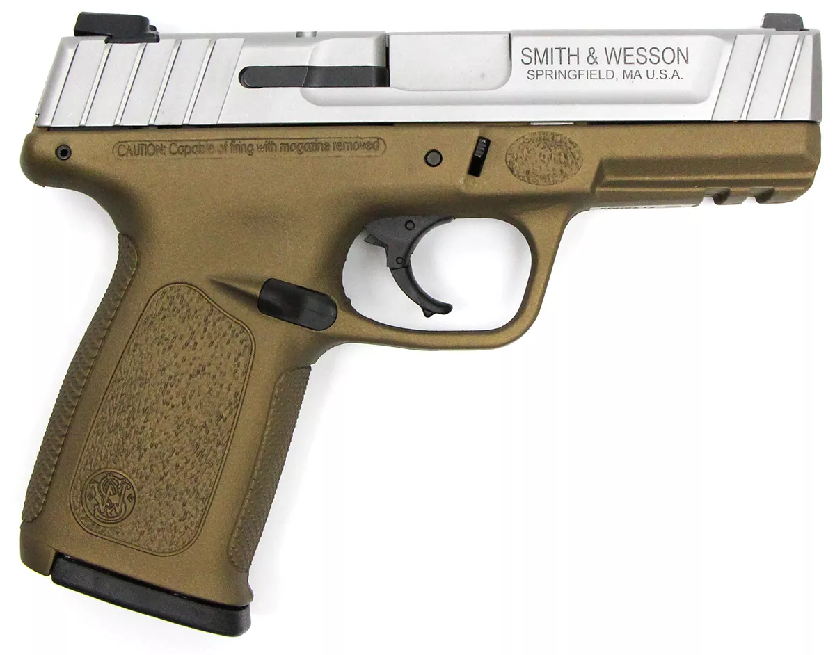 Smith & Wesson SD40 VE Burnt Bronze Edition 40 S&W Pistol – Hyatt Custom