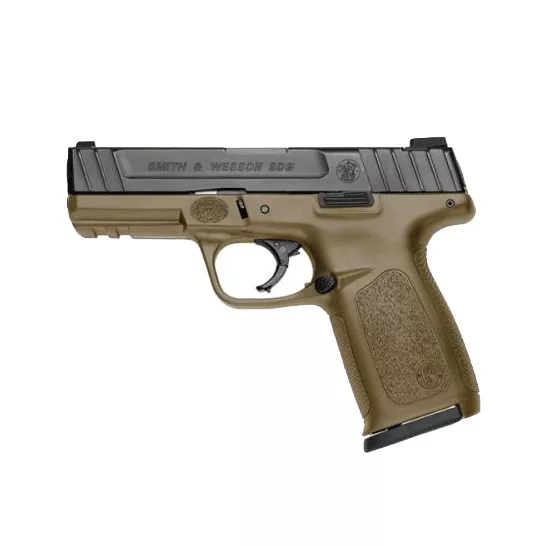 Smith & Wesson SD9 VE 9mm Pistol 4″, FDE/BLK- 11998