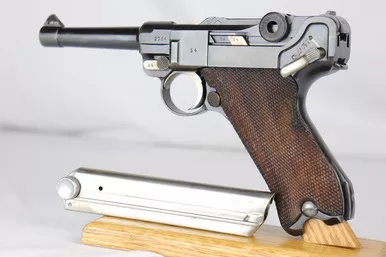 SOLD - 1936 Mauser Luger - Matching Magazine (2754g - 07908)