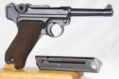 SOLD - 1937 Nazi Mauser Luger (5855 - 07406)