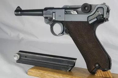 SOLD - 1938 Mauser Luger - Matching Magazine (5376l - 06486)