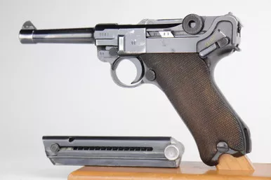 SOLD - 1940 Nazi Mauser Luger (9821f - 13911)