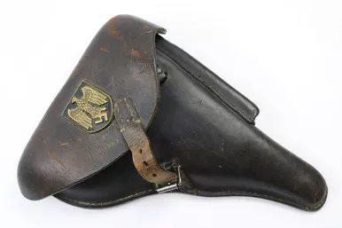 SOLD - 1941 Luger Holster - Embellished (061318-3)
