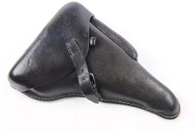 SOLD - 1942 Pigskin Luger Holster (101118-8)