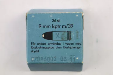 SOLD - 9mm P.08 Ammo