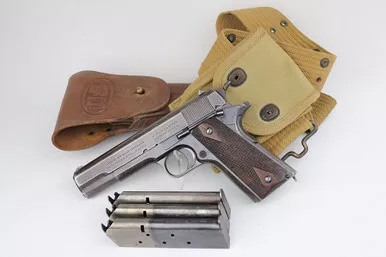 SOLD - Army Colt 1911 Rig - 1917 Mfg