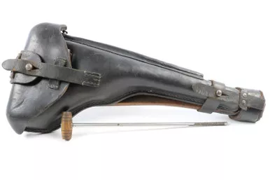 SOLD - Artillery Luger Holster & Wood Stock