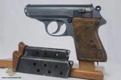 SOLD - Bank Issued Walther PPK - Two Matching Magazines
