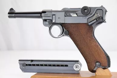 SOLD - Beautiful 1941 Mauser Luger - Matching Magazine