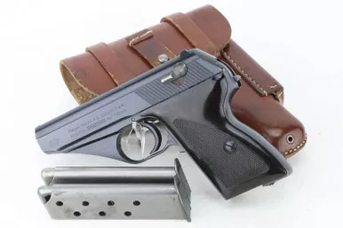 SOLD - Beautiful, End-of-War Mauser HSC Rig - Black Grips
