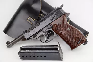 SOLD - Beautiful, Rare Mauser BYF 44 P.38 Rig - Police Eagle/L (2359 - 25849)