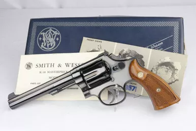 SOLD - Beautiful Smith & Wesson Model 14-3 - Matching Box