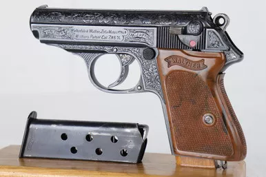 SOLD - Beautifully Engraved Walther PPK - Oak Leaf & Acorn