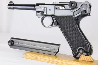 SOLD - Black Widow Mauser Luger - 1941 (7695w - 08134)
