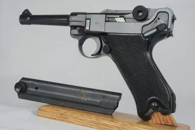 SOLD - Black Widow style Mauser Luger - 1942