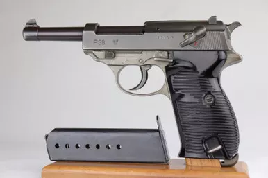 SOLD - Dual-Tone Nazi Mauser P.38 - byf 44