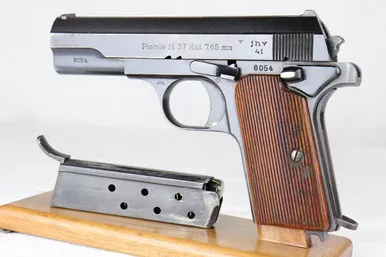 SOLD - Early Nazi Femaru M37 - Matching Magazine
