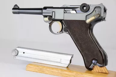 SOLD - Early S Code Krieghoff Luger - 1936